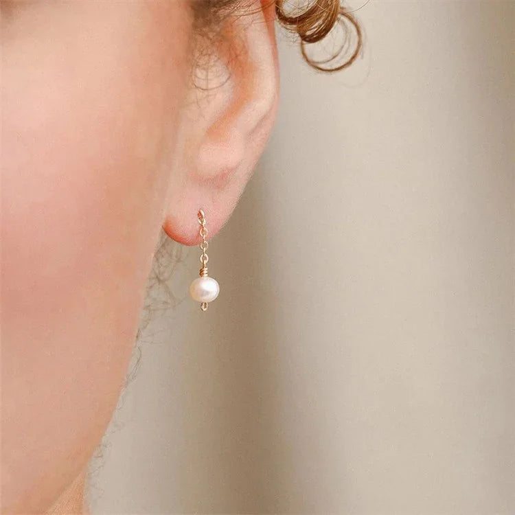 [Royal&Vicky]Dorothy Pearl Earrings