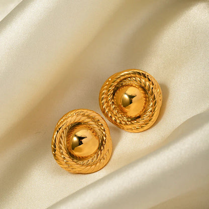 [Royal&Vicky]Ariadne Gold Earrings