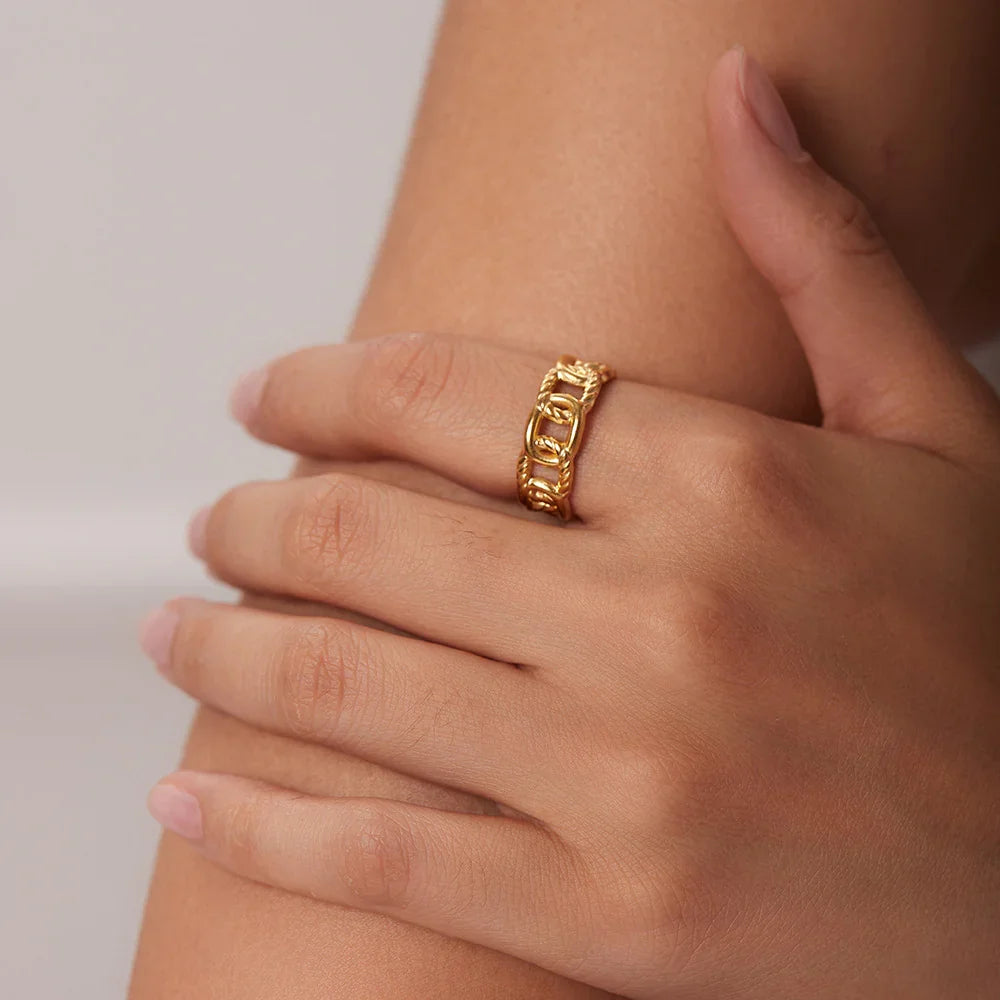 [Royal&Vicky]Harmony Gold Ring