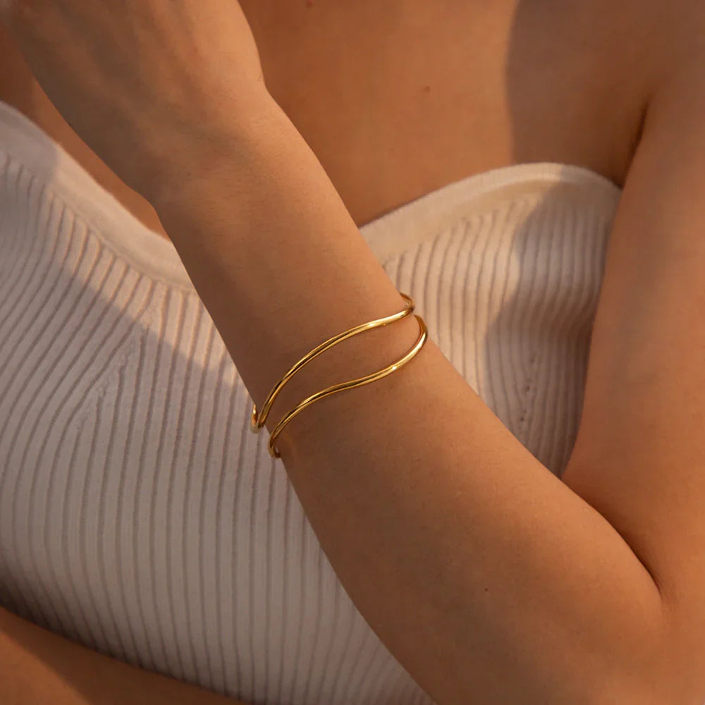 [Royal&Vicky]Dakota Gold Bracelet