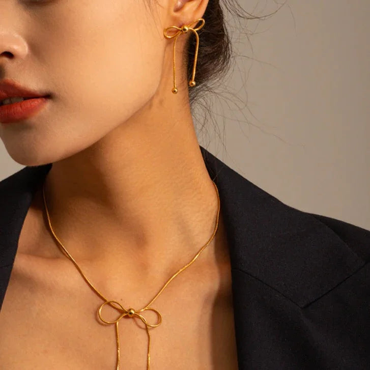 [Royal&Vicky]Annie Gold Earrings