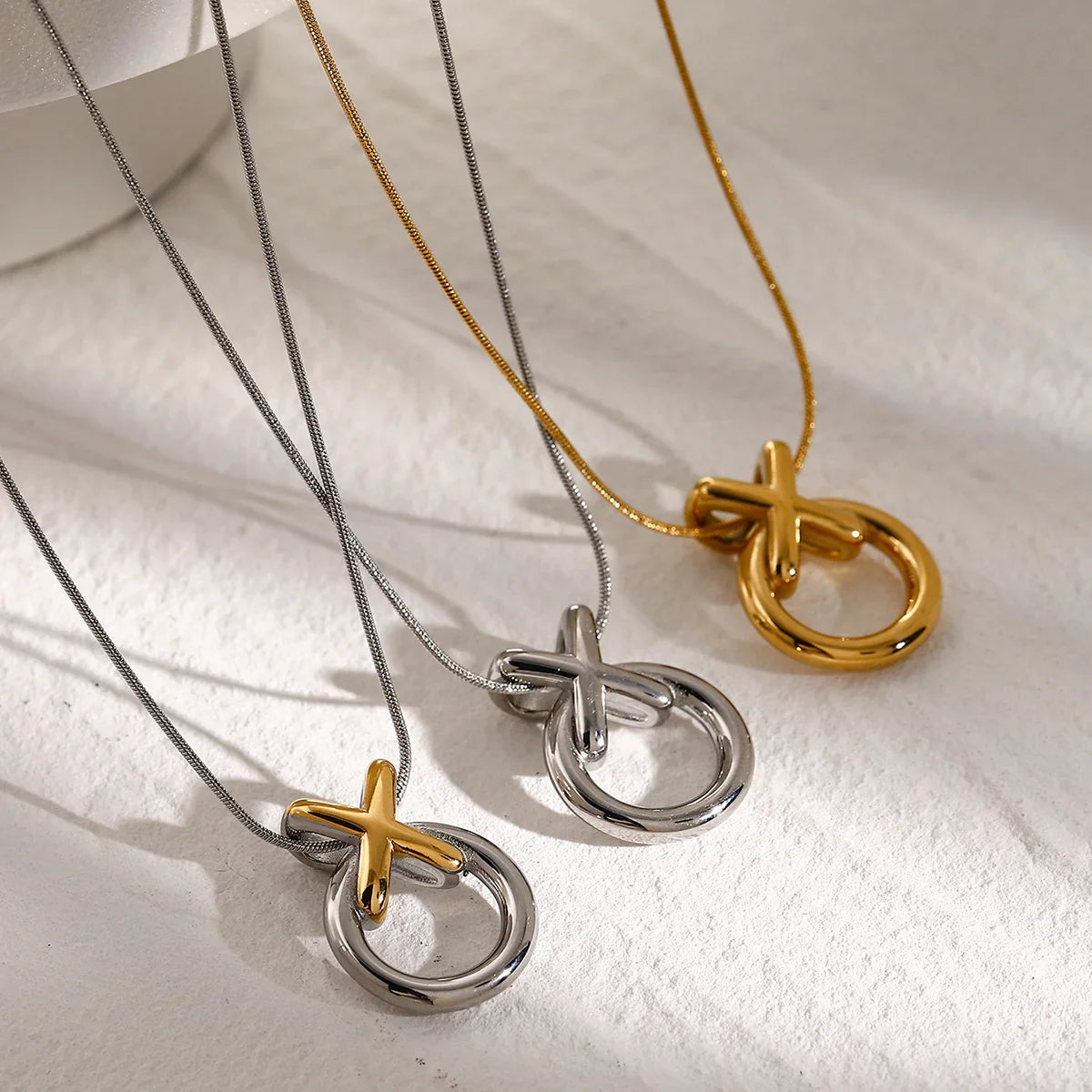 [Royal&Vicky]Anastasia Gold Necklace