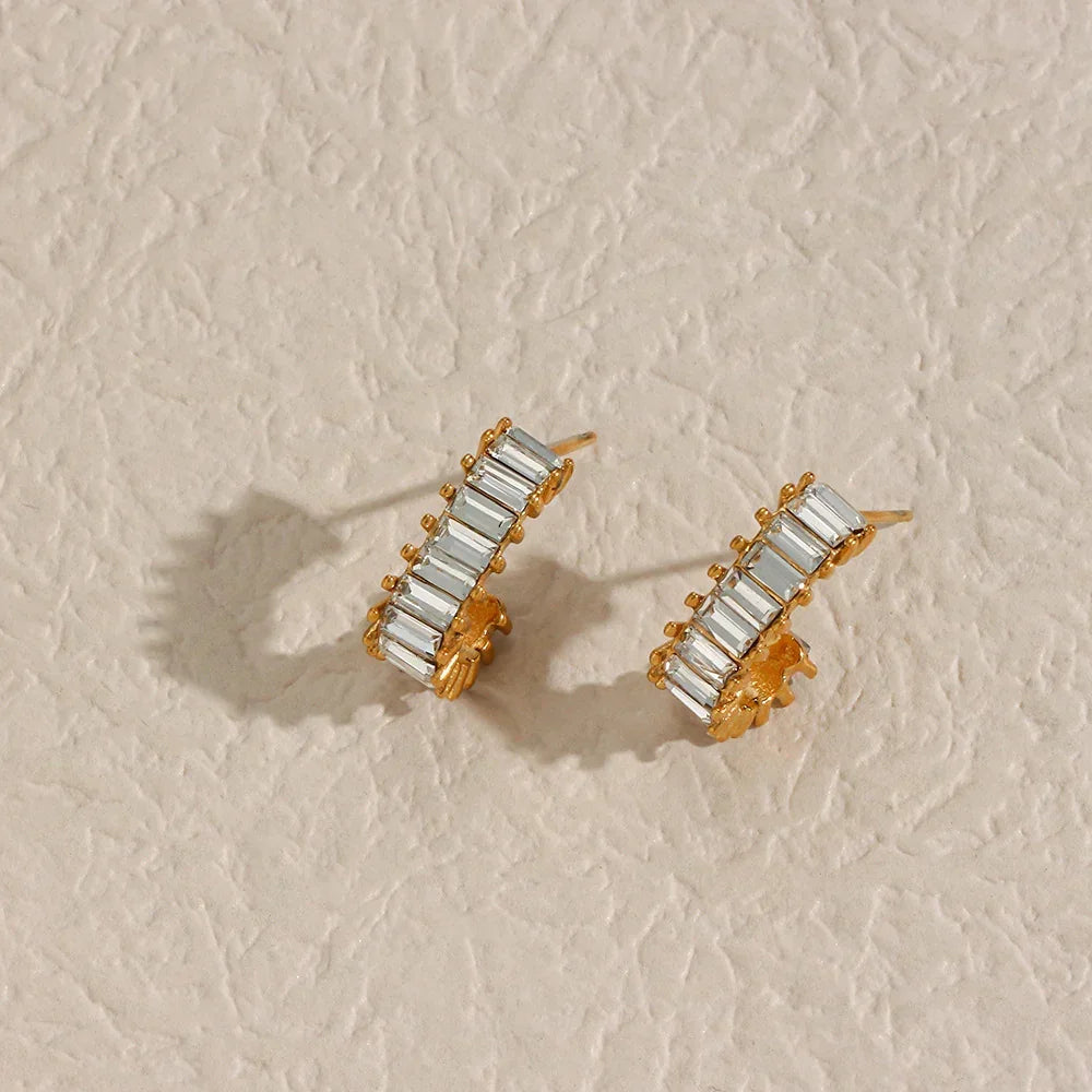 [Royal&Vicky]Agnes Diamond Earrings