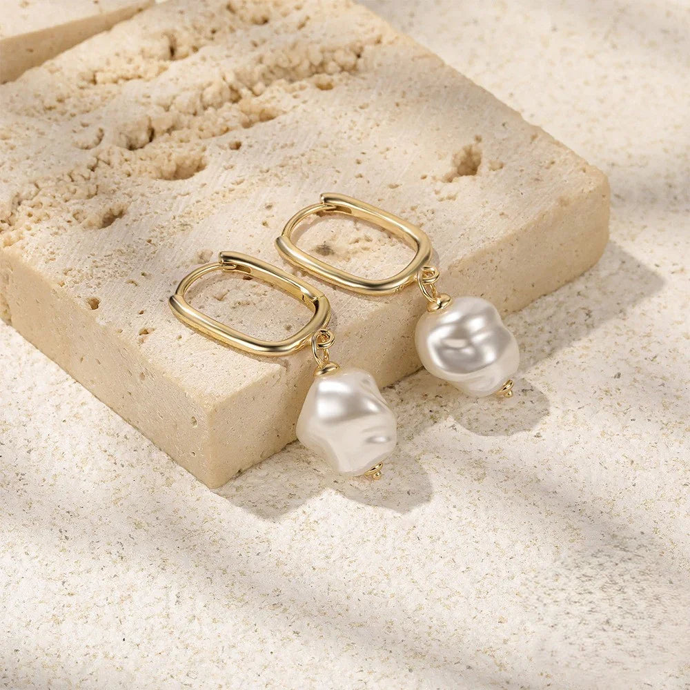 [Royal&Vicky]Denise Freshwater Pearl Earrings