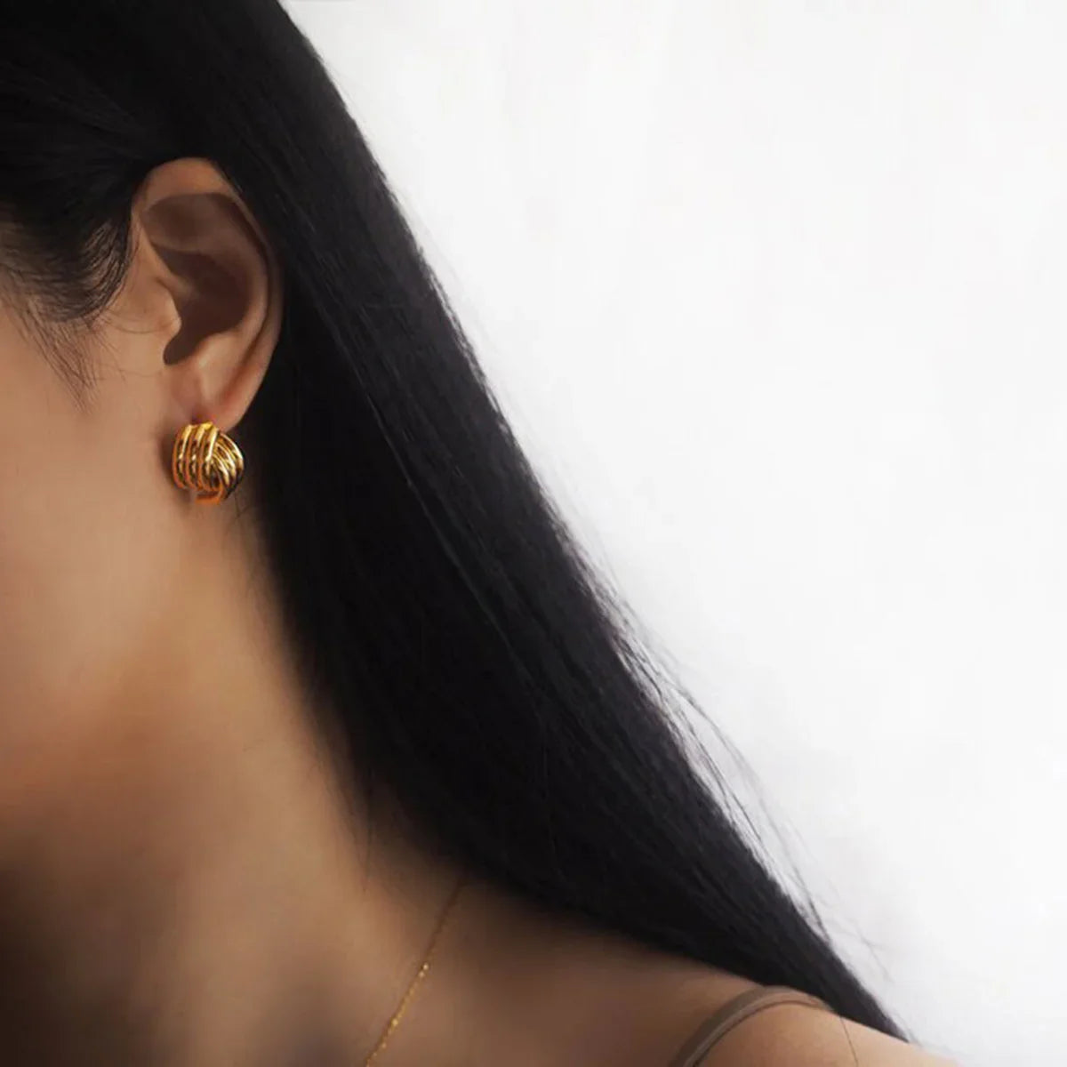 [Royal&Vicky]Avalon Gold Earrings
