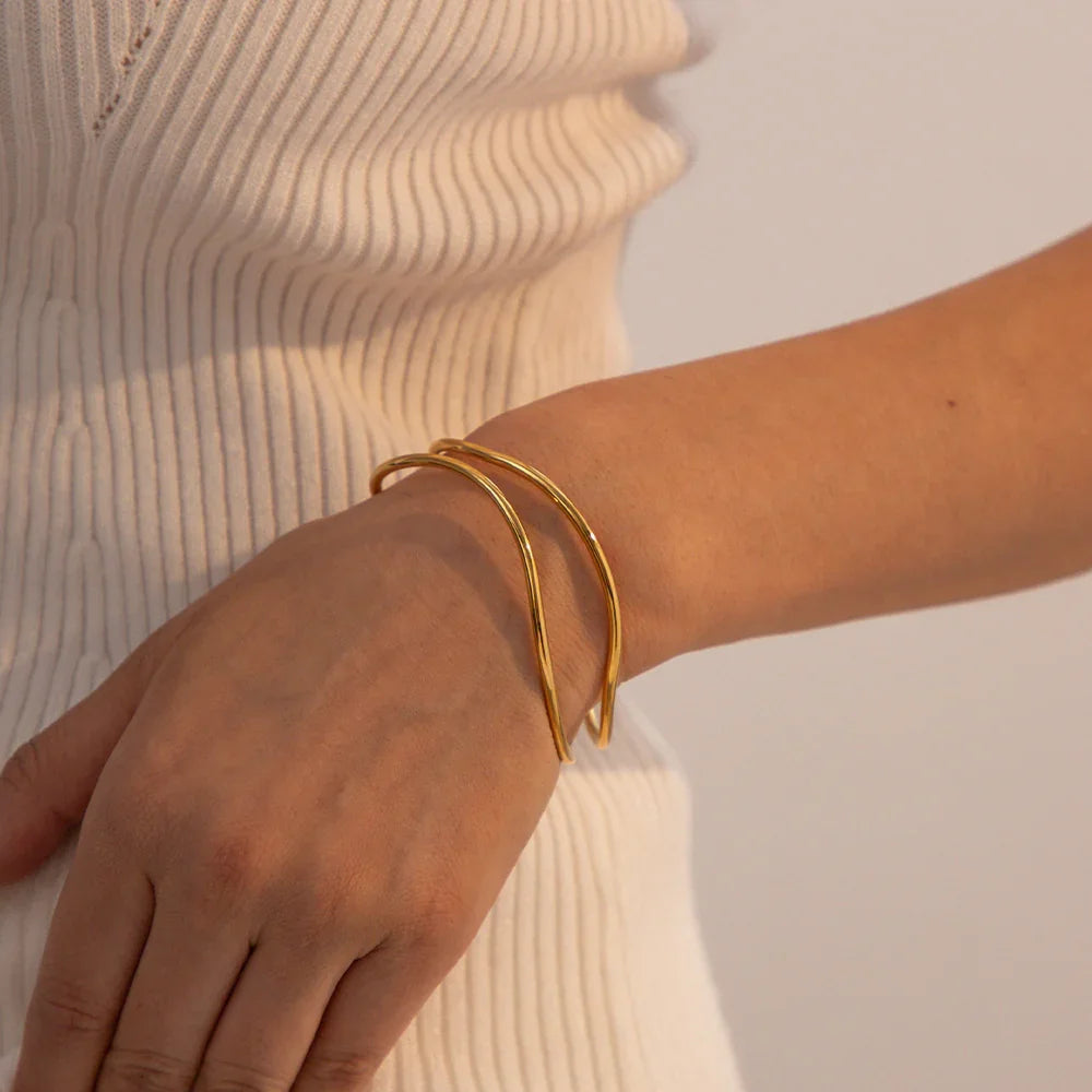 [Royal&Vicky]Dakota Gold Bracelet