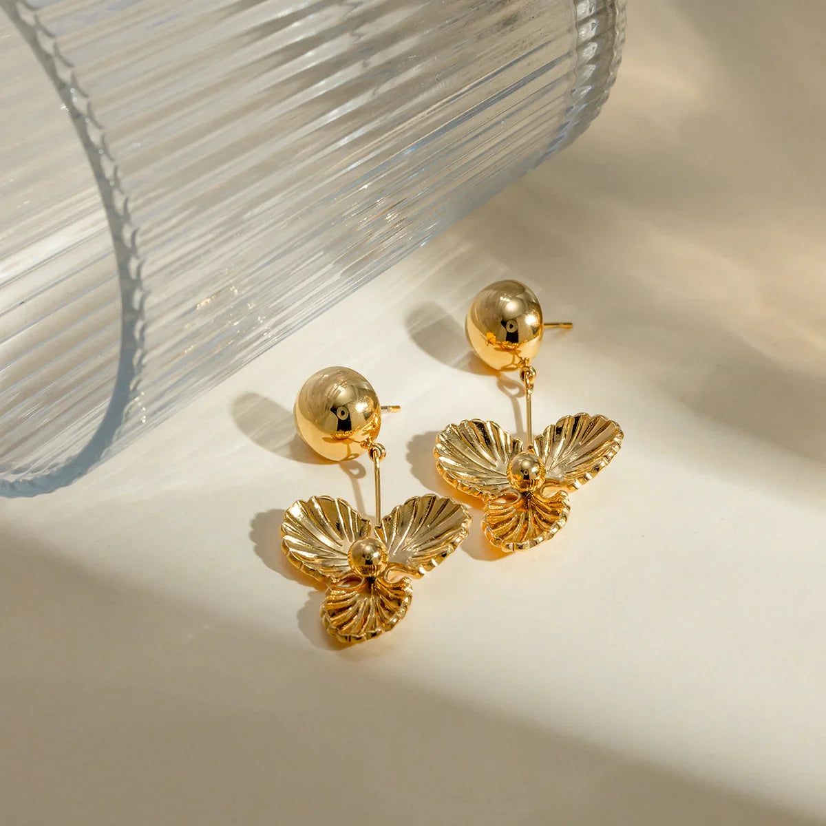 [Royal&Vicky]Andrea Gold Earrings