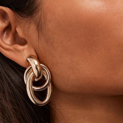 [Royal&Vicky]Amarelda Gold Earrings