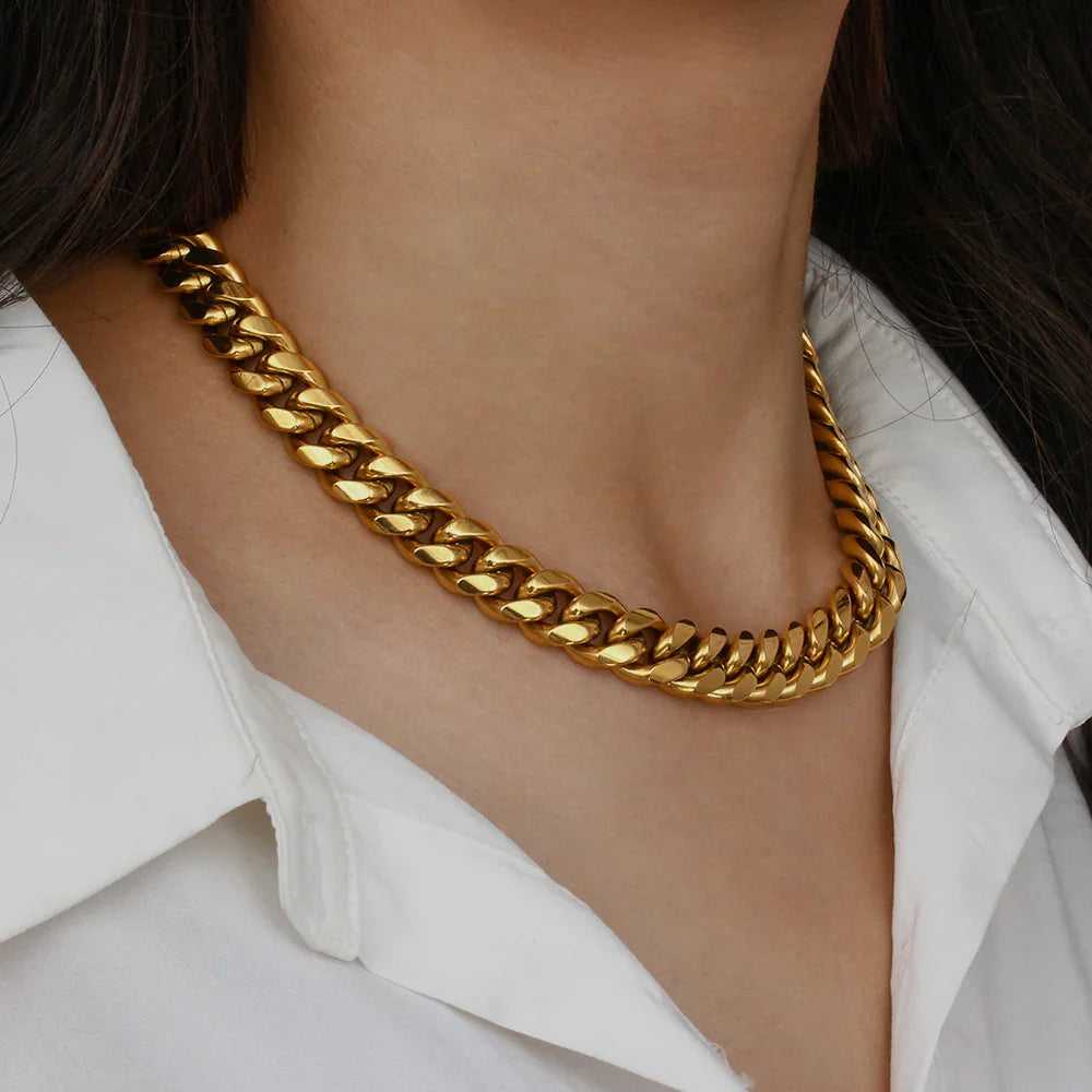 [Royal&Vicky]Gianna Chunky Chain Necklace