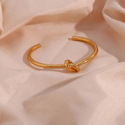 [Royal&Vicky]Louisa Gold Bangle