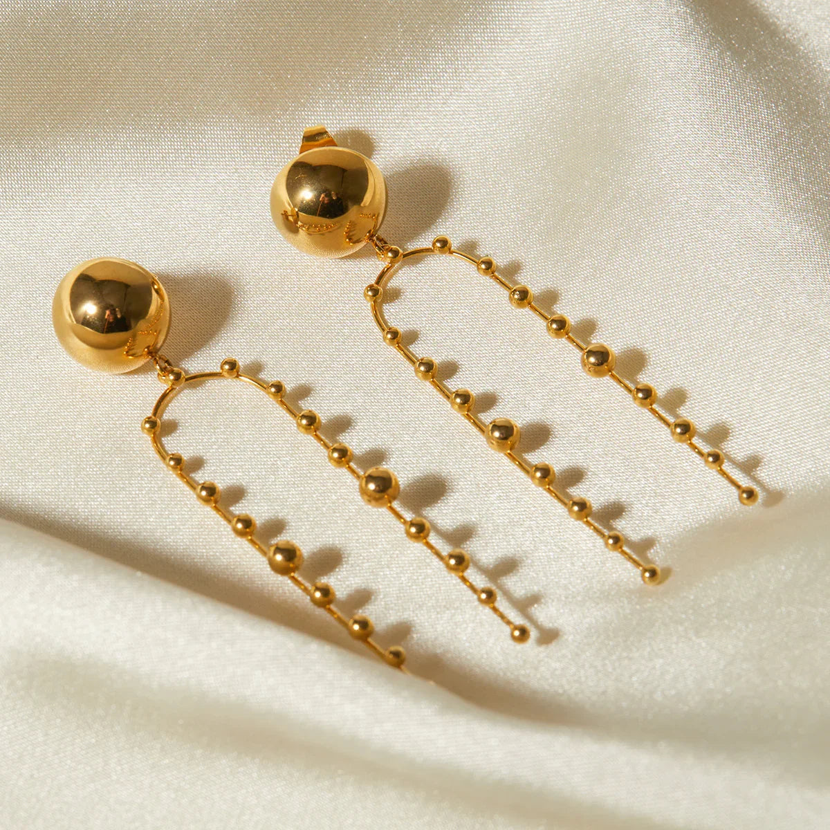 [Royal&Vicky]Amabel Gold Earrings