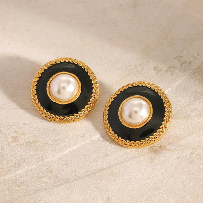 [Royal&Vicky]Haven Pearl Earrings