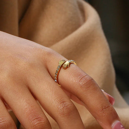[Royal&Vicky]Amaryllis Gold Ring