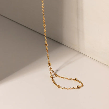 [Royal&Vicky]Evelyne Gold Chain Bracelet