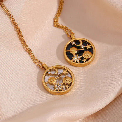 [Royal&Vicky]Constance Gold Necklace