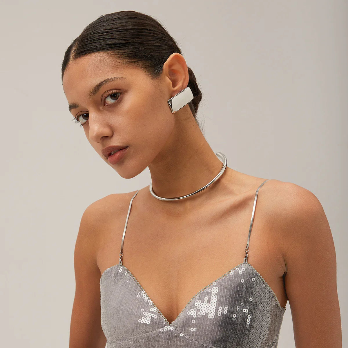 [Royal&Vicky]Willia Gold Earrings