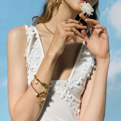 [Royal&Vicky]Bryne Freshwater Pearl Bracelet