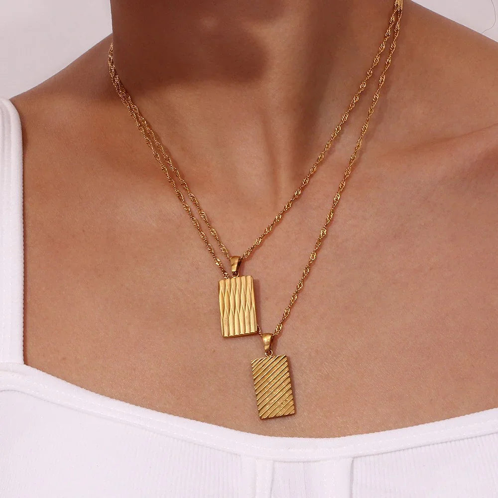 [Royal&Vicky]Dahlia Gold Necklace