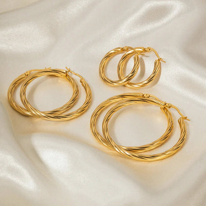 [Royal&Vicky]Zephy Hoop Earrings
