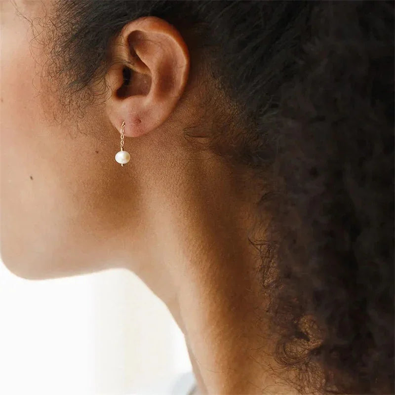 [Royal&Vicky]Dorothy Pearl Earrings