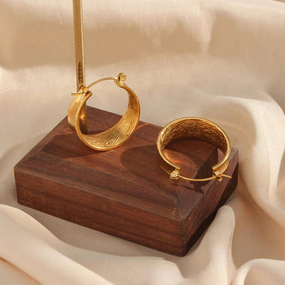 [Royal&Vicky]Lyla Hoop Earrings