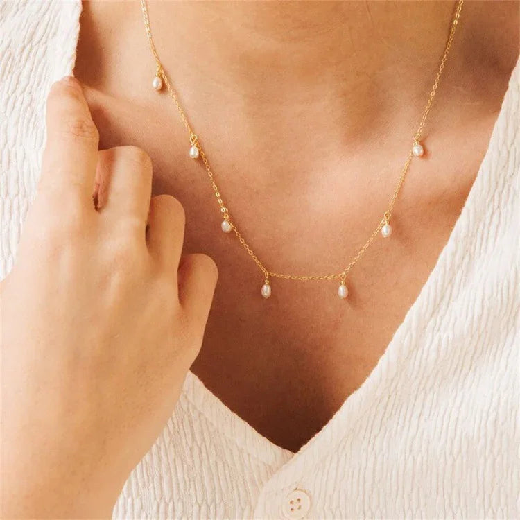 [Royal&Vicky]Freeda Freshwater Pearl Necklace