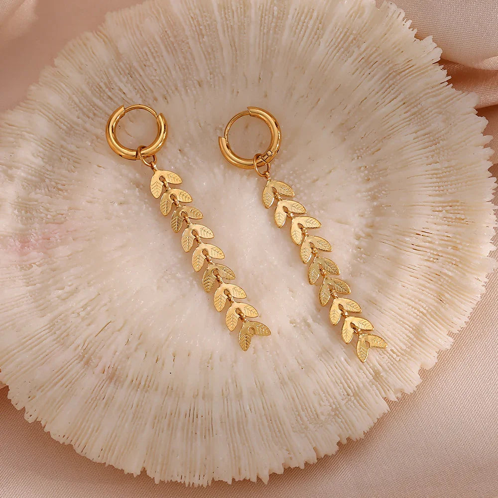 [Royal&Vicky]Faith Fishtail Earrings
