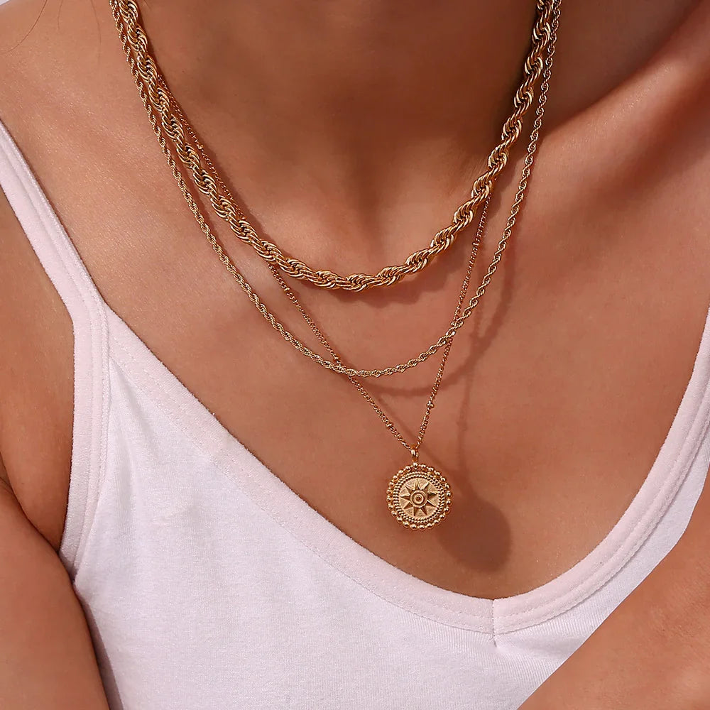 [Royal&Vicky]Starlight Gold Pendant