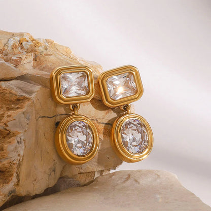 [Royal&Vicky]Amanda Diamond Earrings