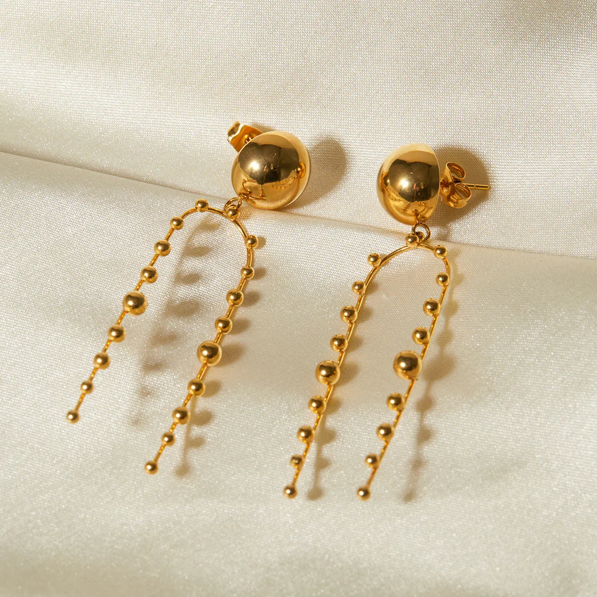 [Royal&Vicky]Amabel Gold Earrings