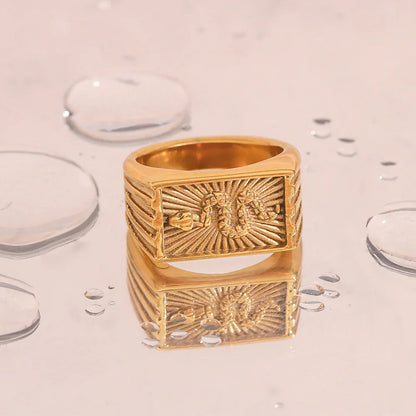 [Royal&Vicky]Miles Gold Ring