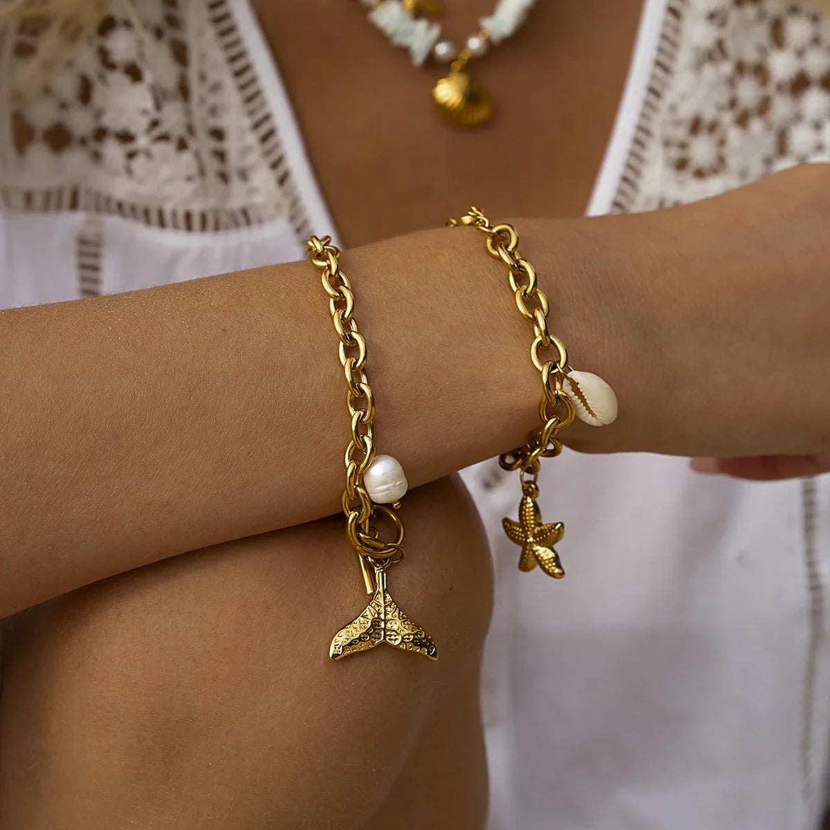 [Royal&Vicky]Bryne Freshwater Pearl Bracelet