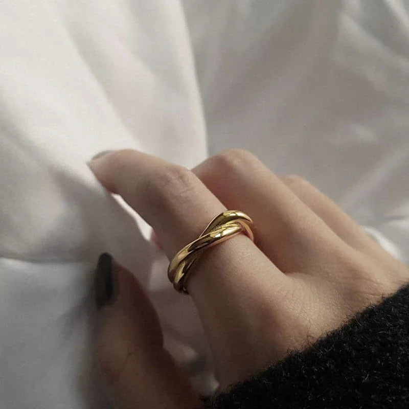 [Royal&Vicky]Viola Gold Ring