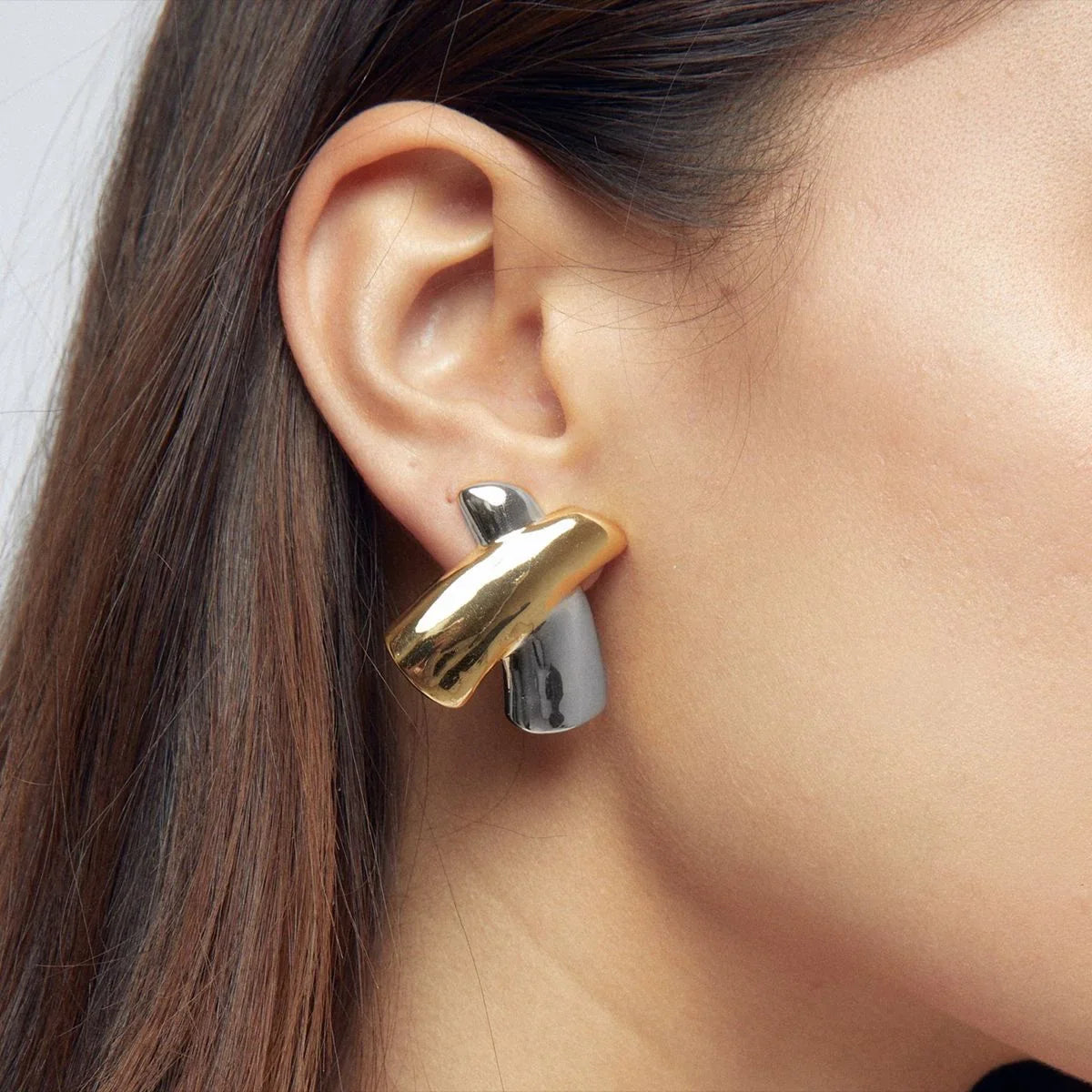 [Royal&Vicky]Catarina Gold Earrings