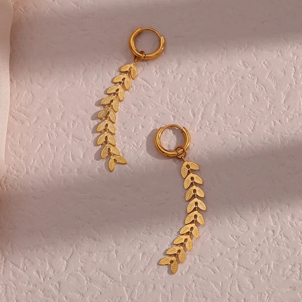 [Royal&Vicky]Faith Fishtail Earrings