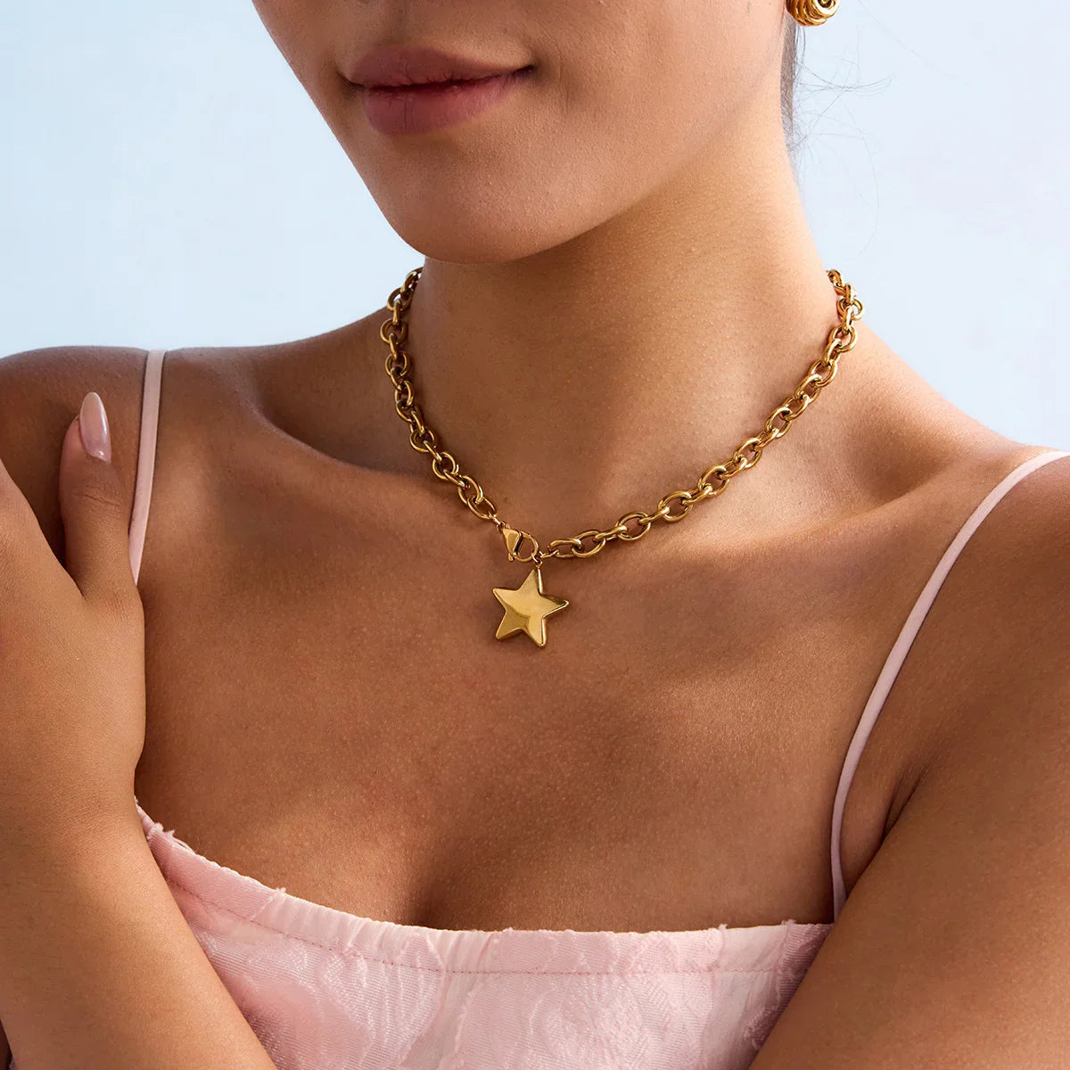 [Royal&Vicky]Stellaria Gold Star Pendant
