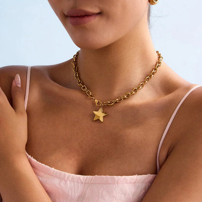 [Royal&Vicky]Stellaria Gold Star Pendant