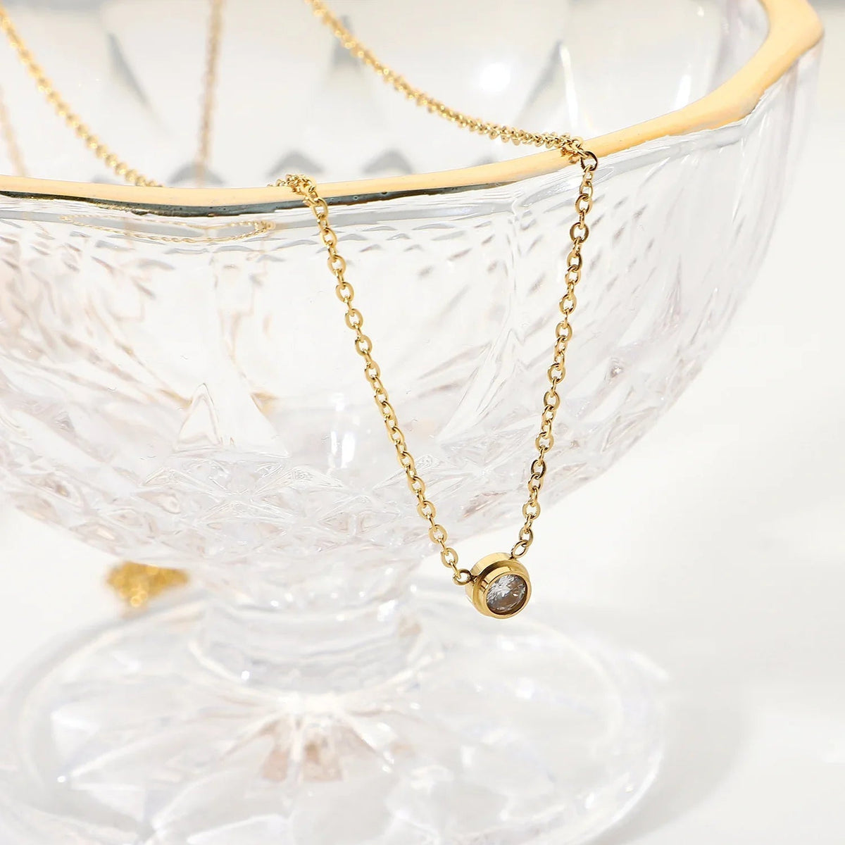 [Royal&Vicky]Kira Gold Necklace