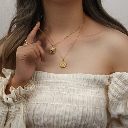 [Royal&Vicky]Soleil Gold Necklace