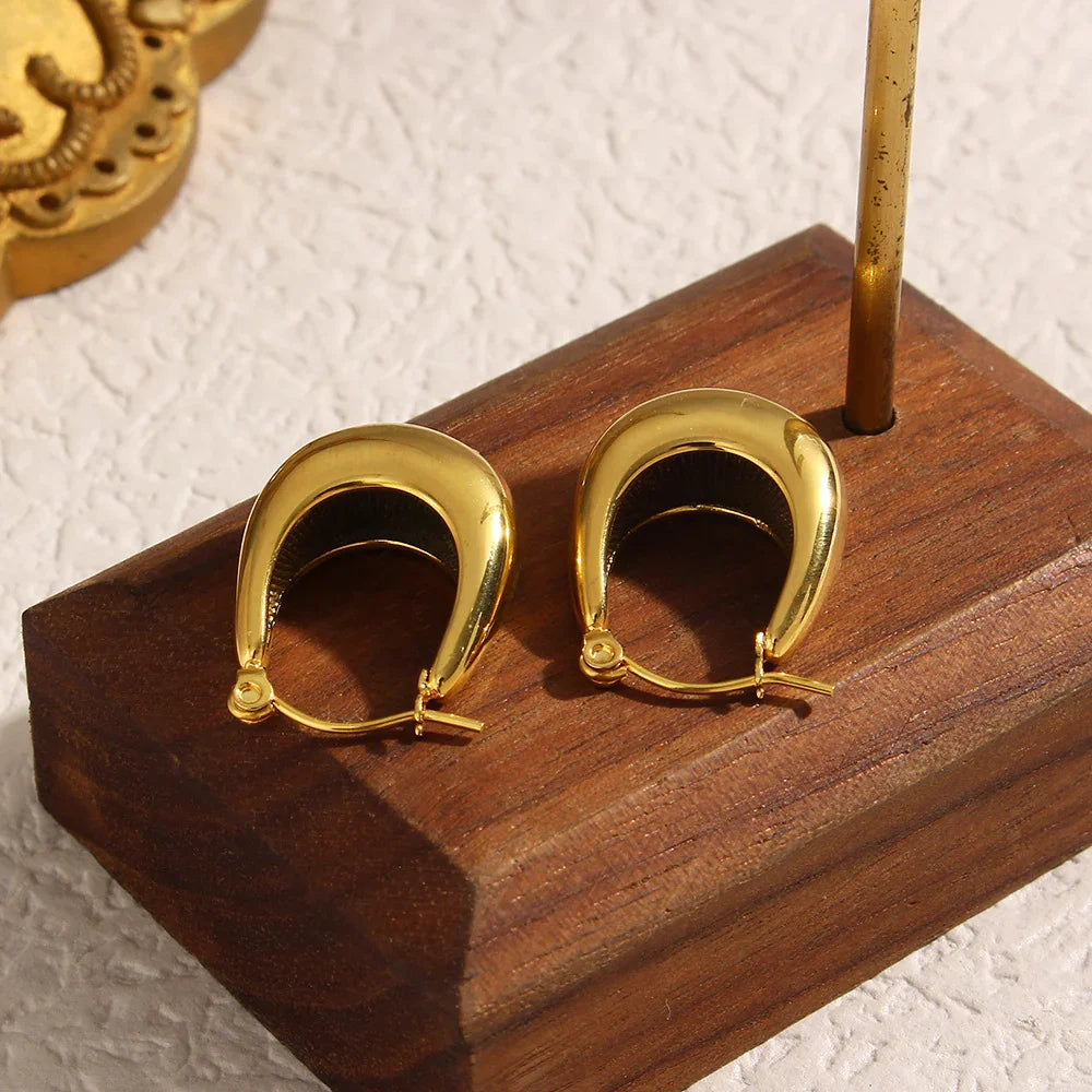 [Royal&Vicky]Evie Hoop Earrings