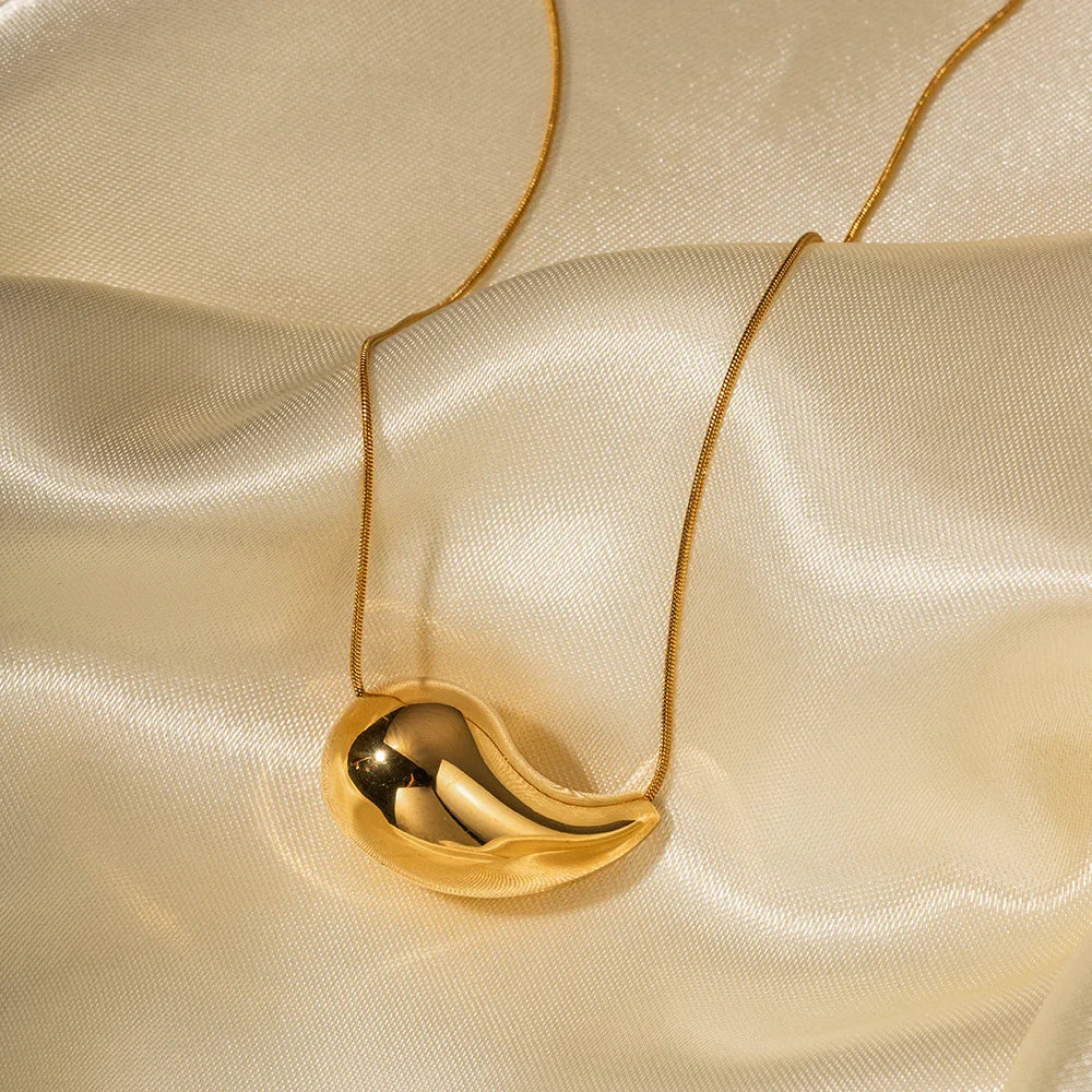 [Royal&Vicky]Sandra Drop Necklace