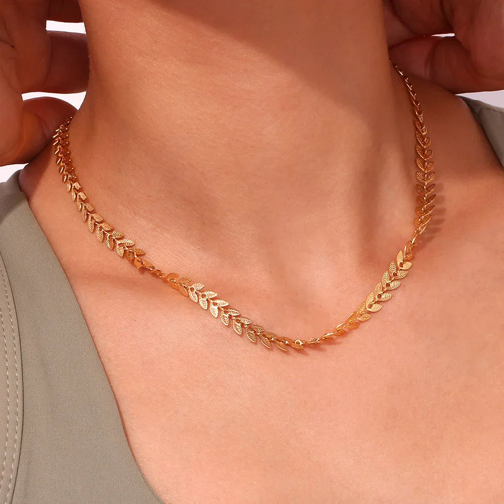 [Royal&Vicky]Madeline Gold Necklace