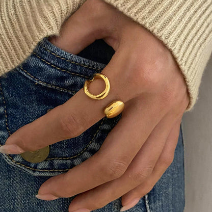[Royal&Vicky]Sirena Gold Ring