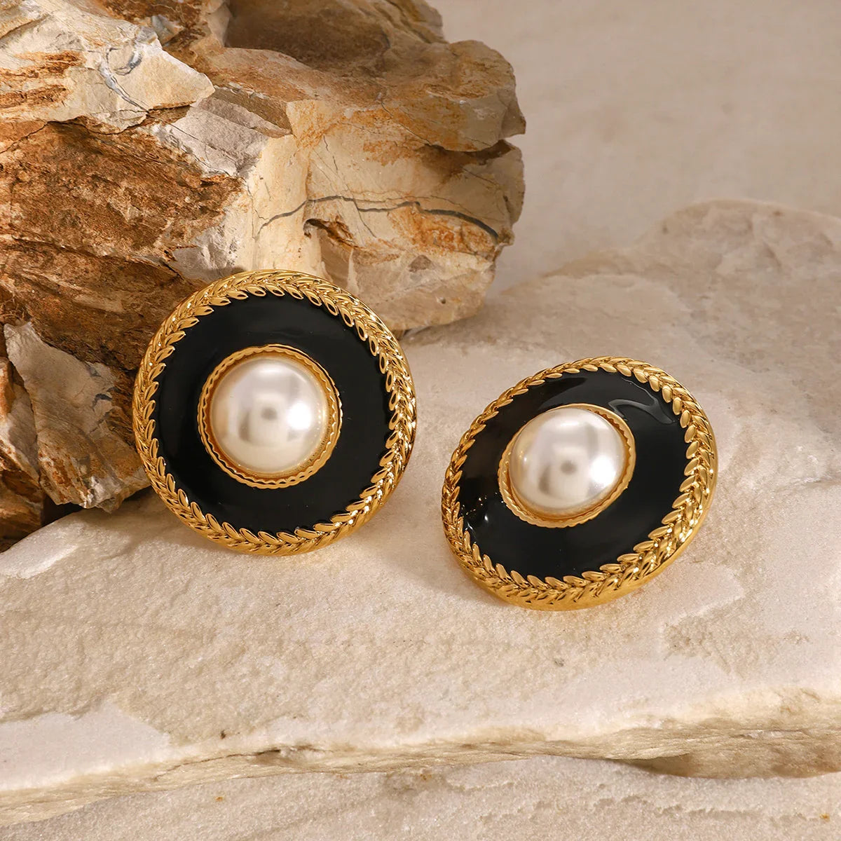 [Royal&Vicky]Haven Pearl Earrings
