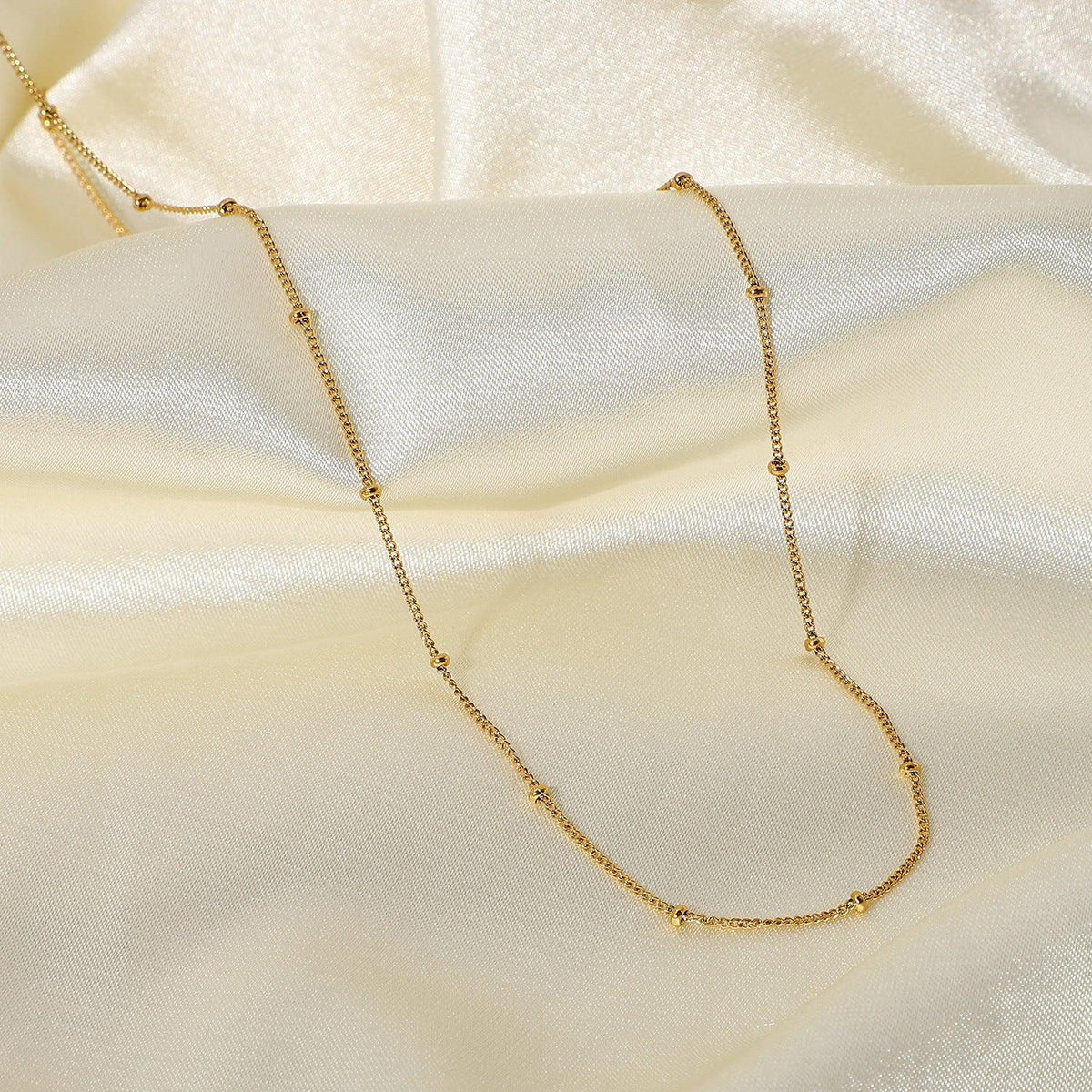 [Royal&Vicky]Julia Gold Chain Necklace