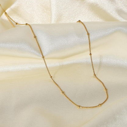 [Royal&Vicky]Julia Gold Chain Necklace