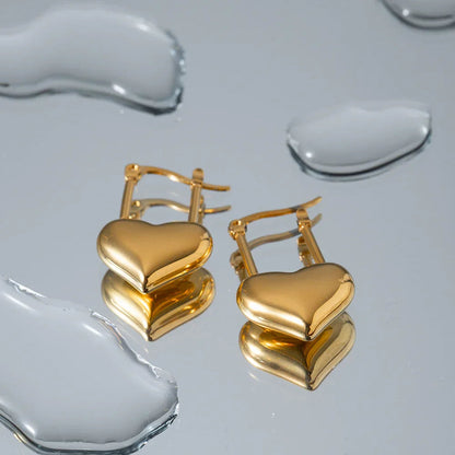 [Royal&Vicky]Jessamine Heart Earrings