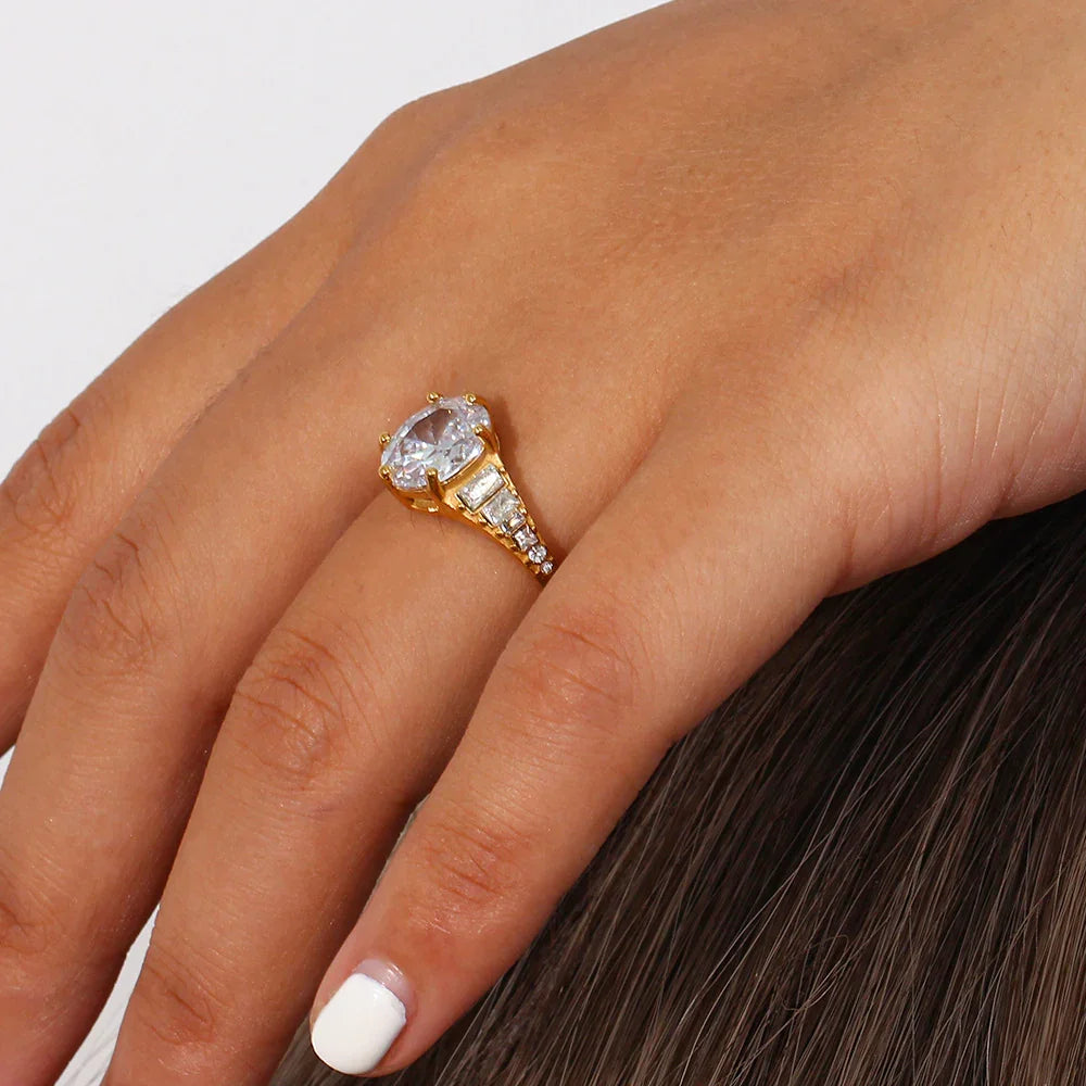 [Royal&Vicky]Syllia Diamond Ring
