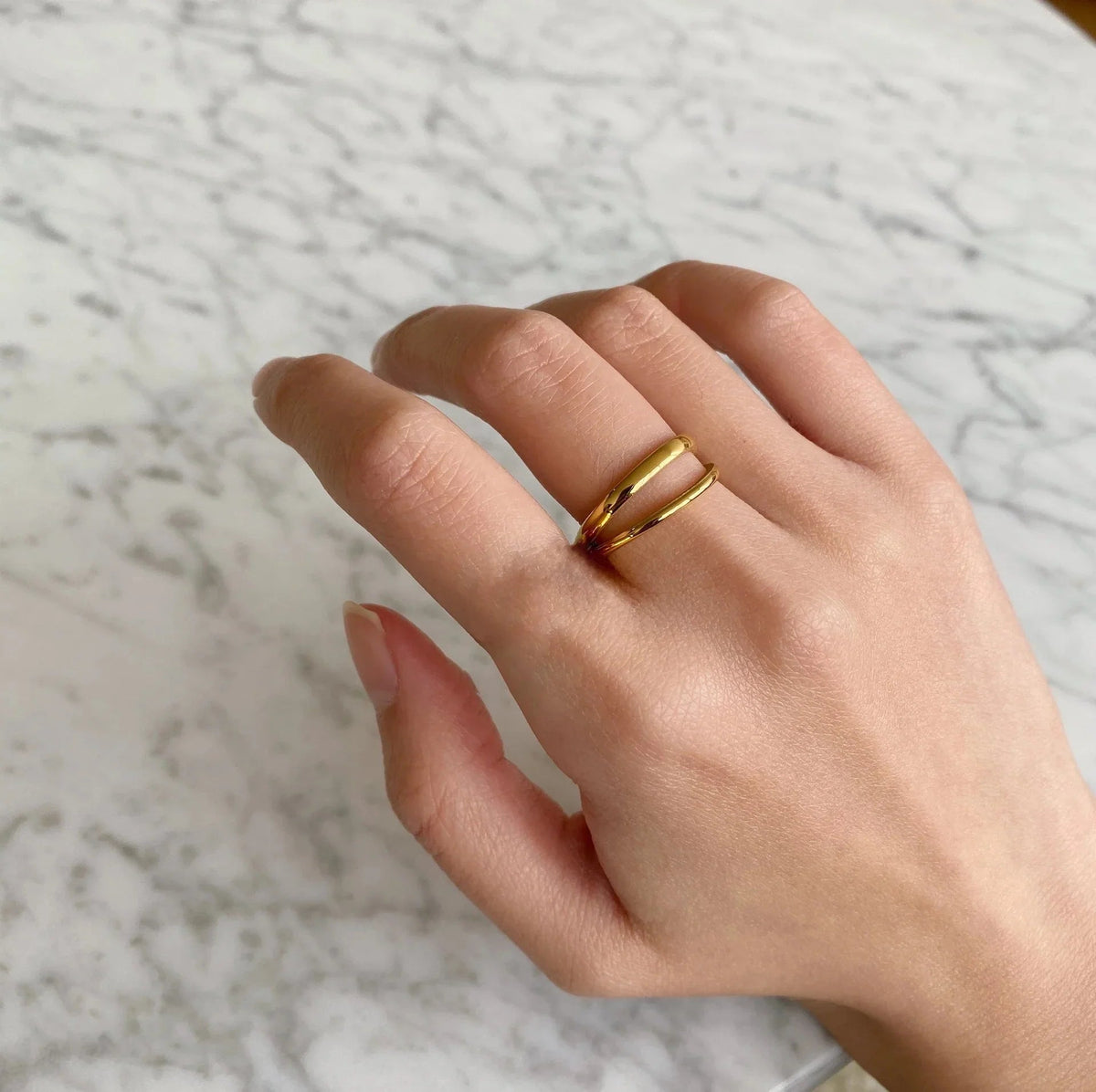 [Royal&Vicky]Inspira Gold Ring