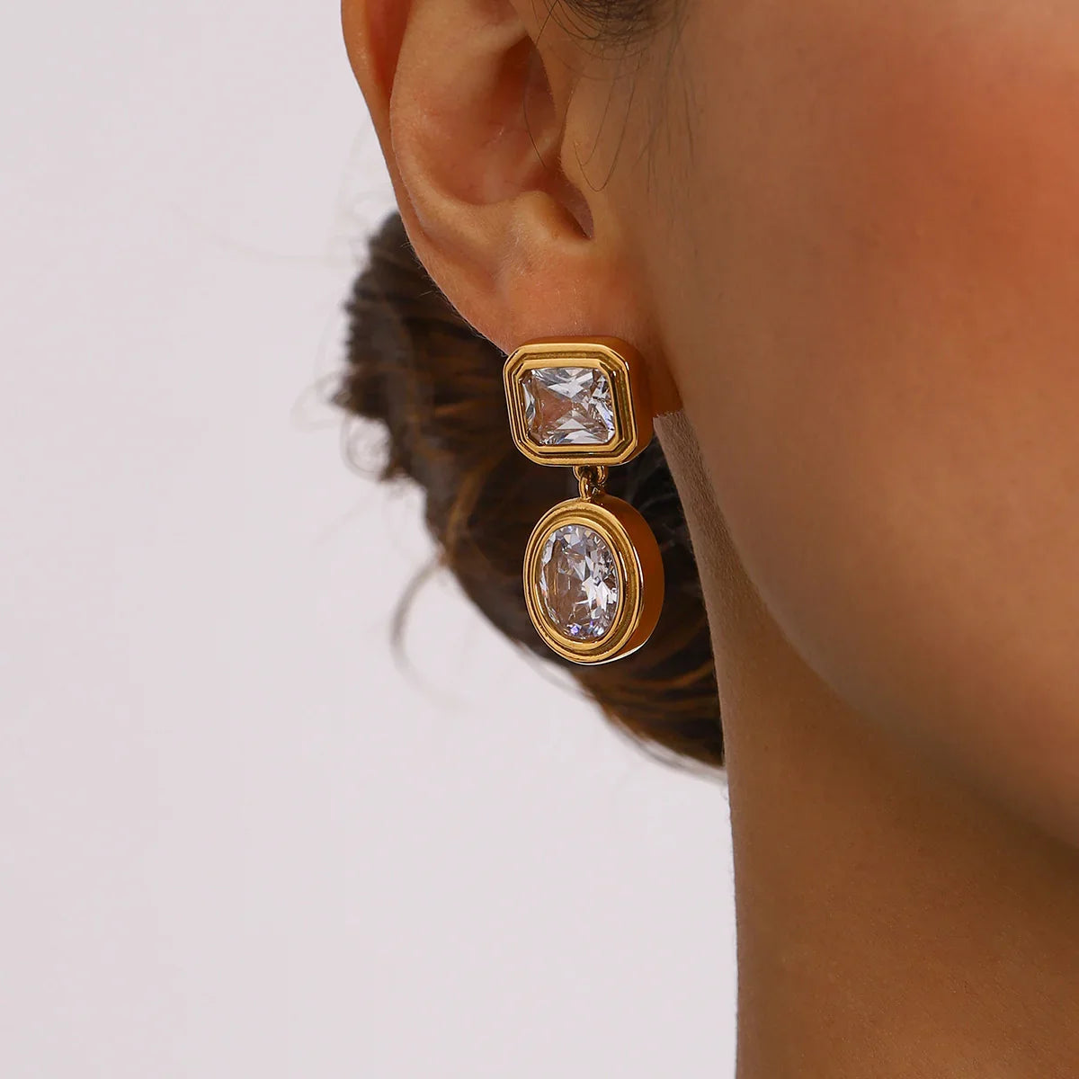 [Royal&Vicky]Amanda Diamond Earrings
